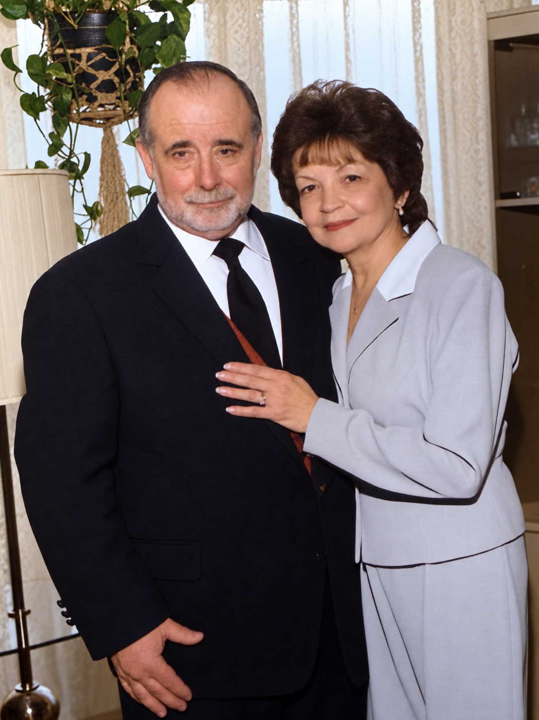 Grant and Joyce Roberts together