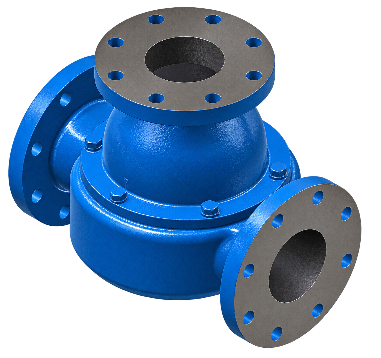 Blue Fluid Power Energy Model 4010 three-way thermostatic boiler valve